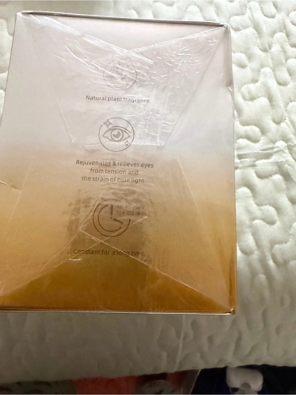 Chamomile Steam Eye Mask - Yellow (20 Packs)